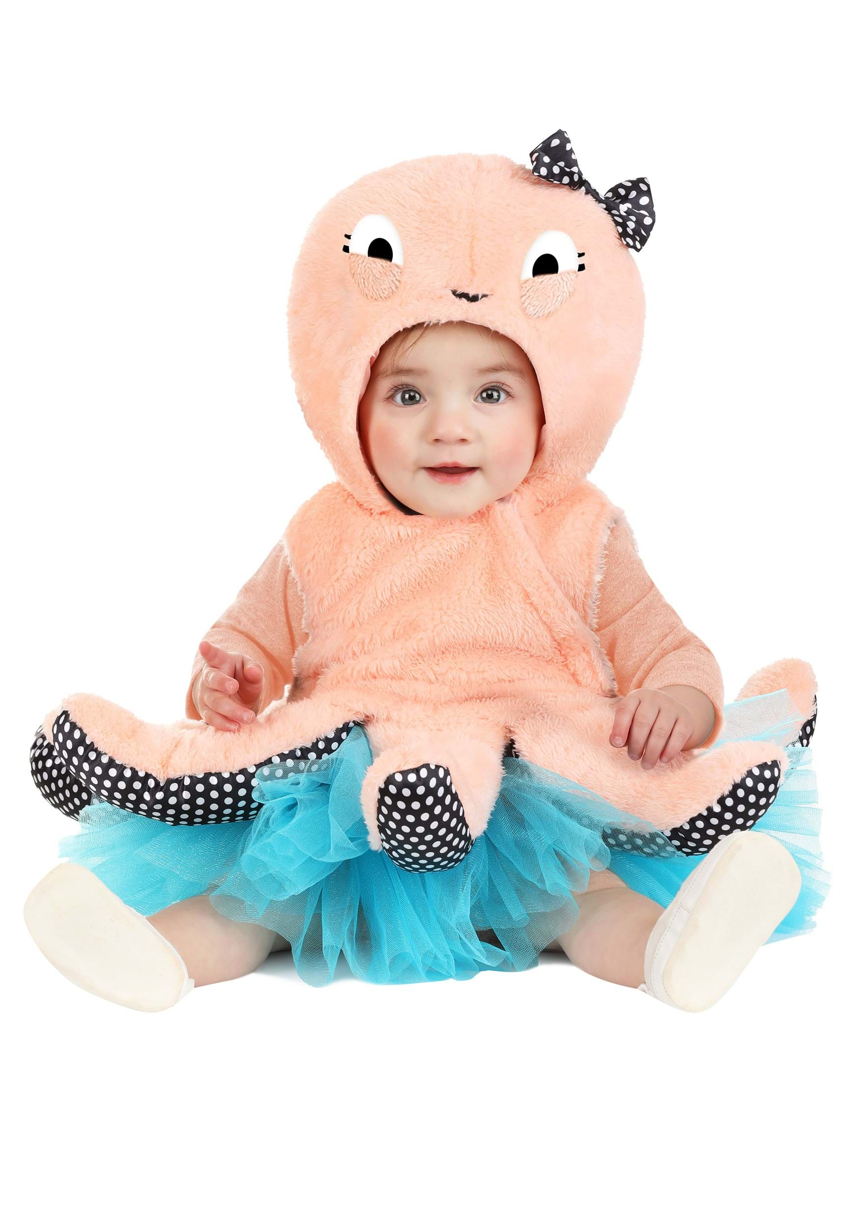 Pink Bubble Octopus Infant Costume | Kid's Animal Costumes