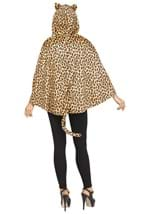 Womens Leopard Poncho Alt 1