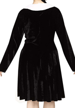 Women's Plus Size Gothic Girl Costume Dress