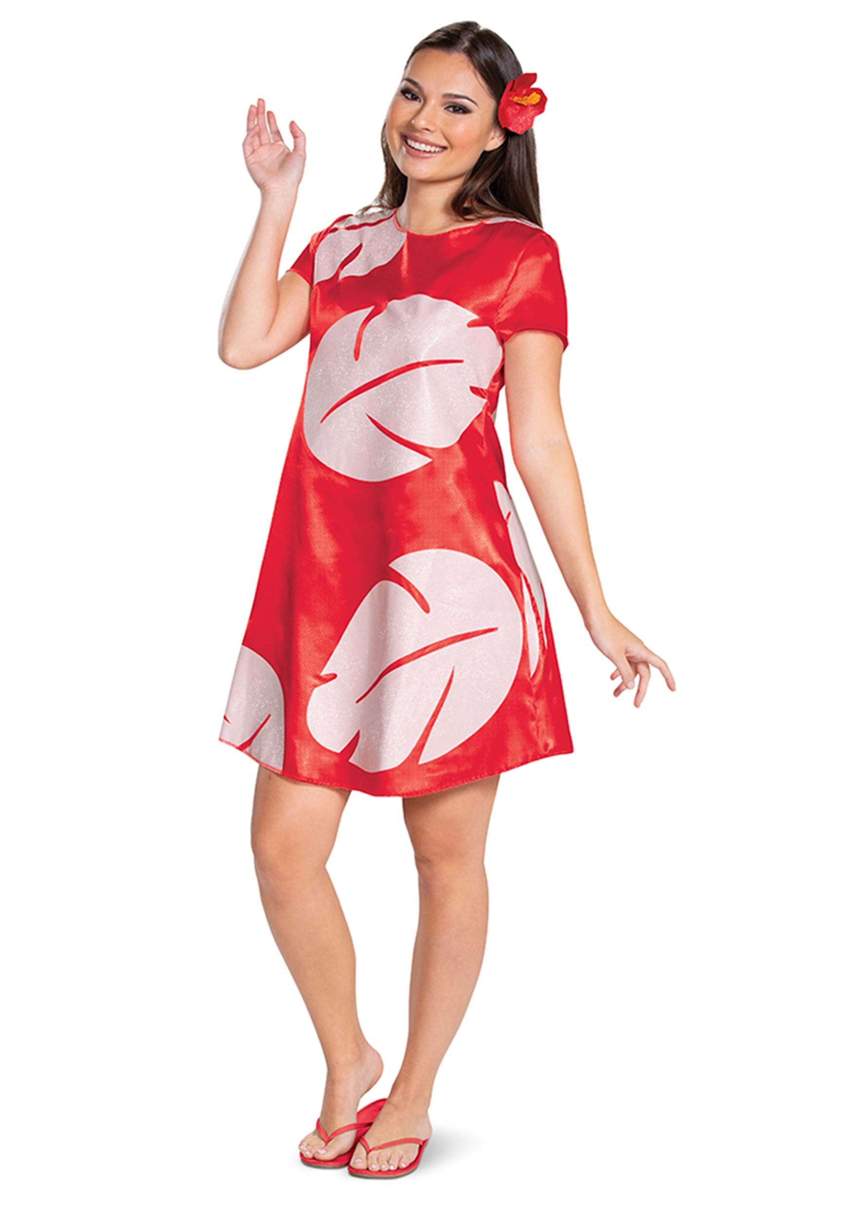 Spirit Halloween Adult Lilo and Stitch Lilo Costume - M : Clothing, Shoes &  Jewelry 