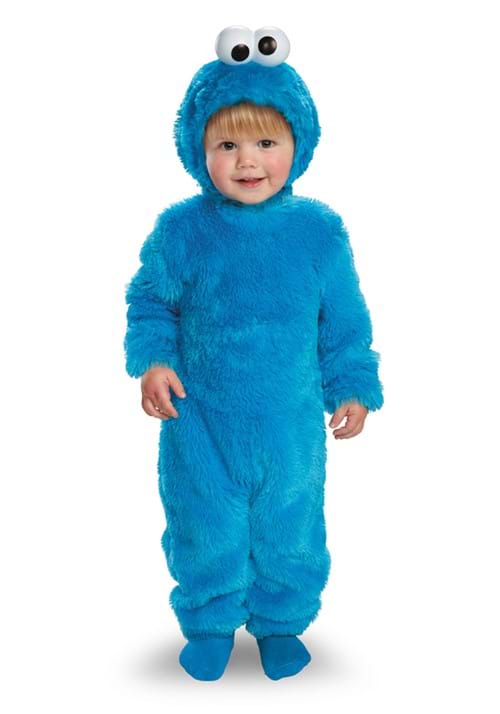 Cookie Monster Costume w/ Light-Up Eyes