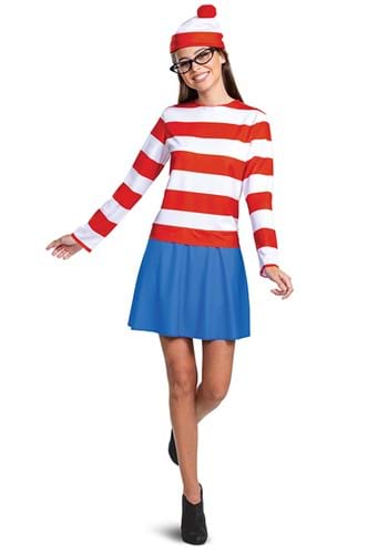 Wheres Waldo Adult Classic Wenda Costume