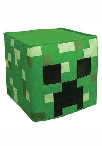 Minecraft Creeper Block Head Mask for Adults main1
