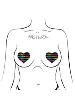 Pastease Rainbow Pride Heart Pasties Alt 1