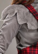 Girl's Plaid Werewolf Costume Alt 6