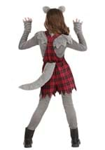 Girl's Plaid Werewolf Costume Alt 1