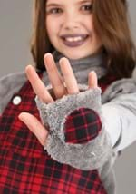 Girl's Plaid Werewolf Costume Alt 3