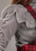 Girl's Plaid Werewolf Costume Alt 5