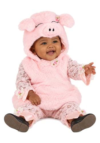 Lace Pig Girls Infant Costume New Main