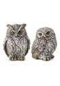 Set of Silver Gold Owls