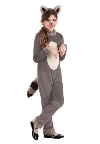 Girl's Raccoon Costume