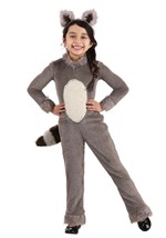 Toddler Girl's Raccoon Costume Alt 2