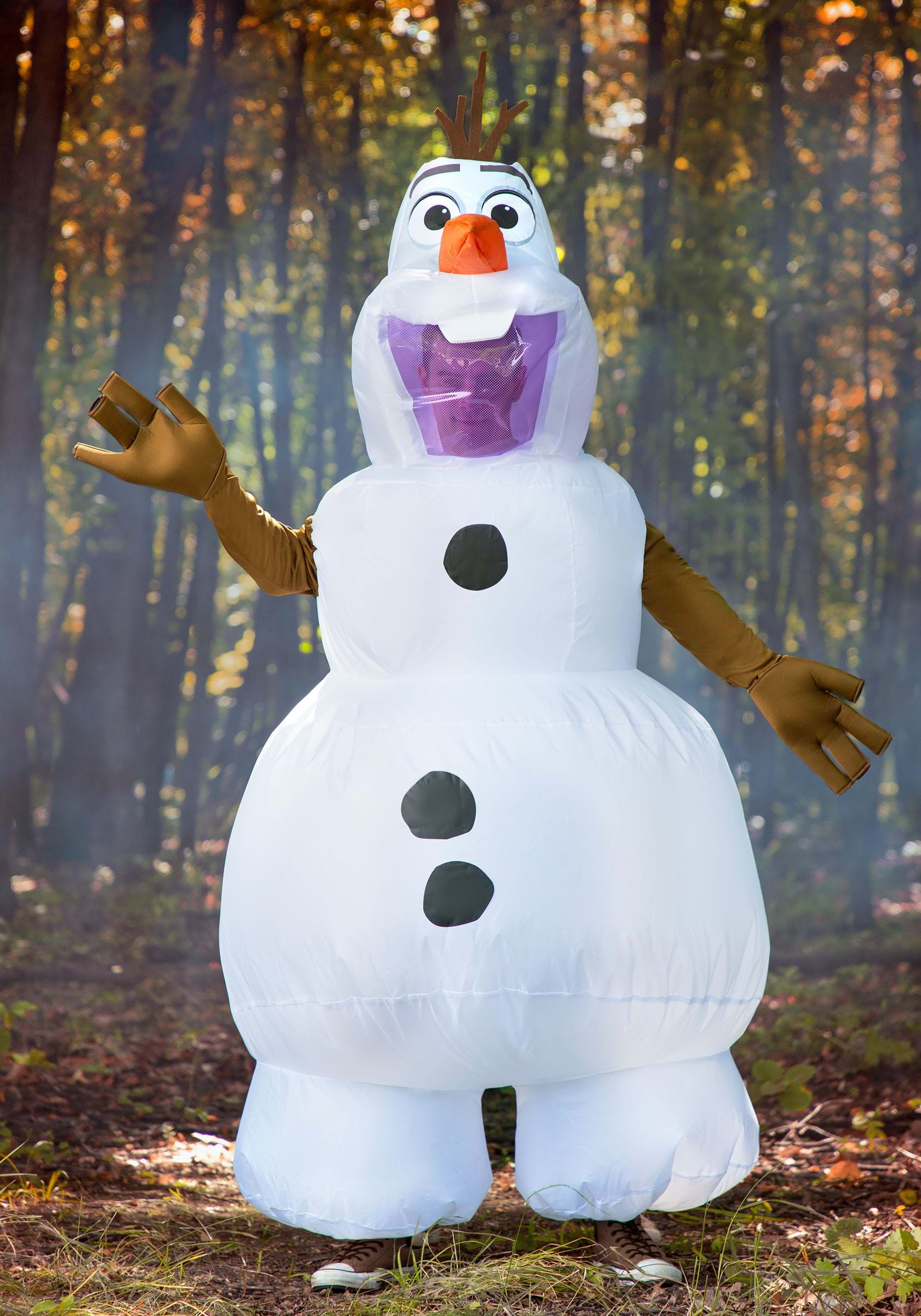 Adult Frozen Olaf Inflatable Costume