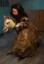 3.5FT Animated Rocking Horse with Doll Prop Alt 1