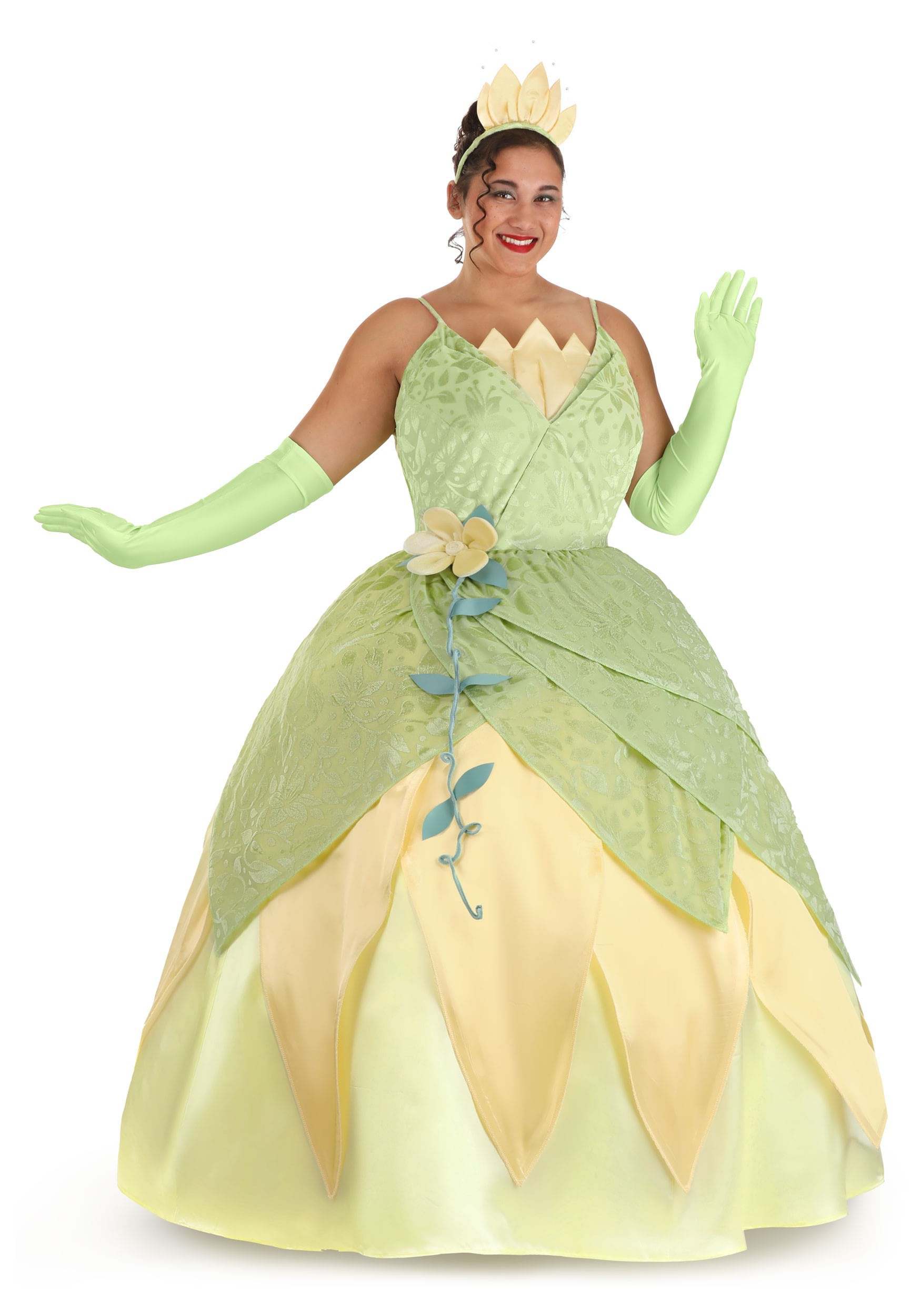 Princess tiana costume adults best sale