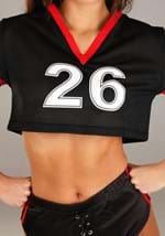 Women's Red and Black Football Player Costume Alt 2