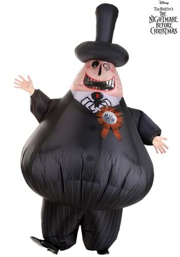 Nightmare Before Christmas Adult Mayor Inflatable Costume