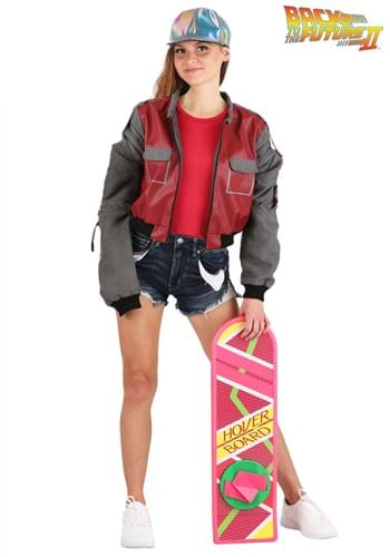 Womens Back to the Future II Marty Mcfly Costume-update