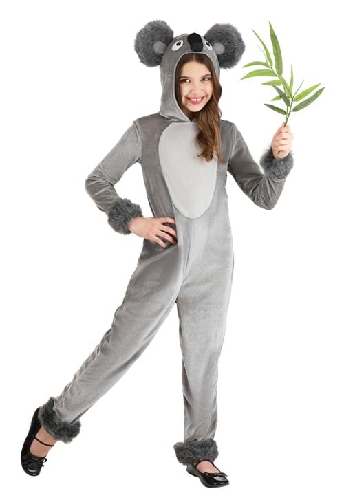 Girl's Hooded Koala Costume