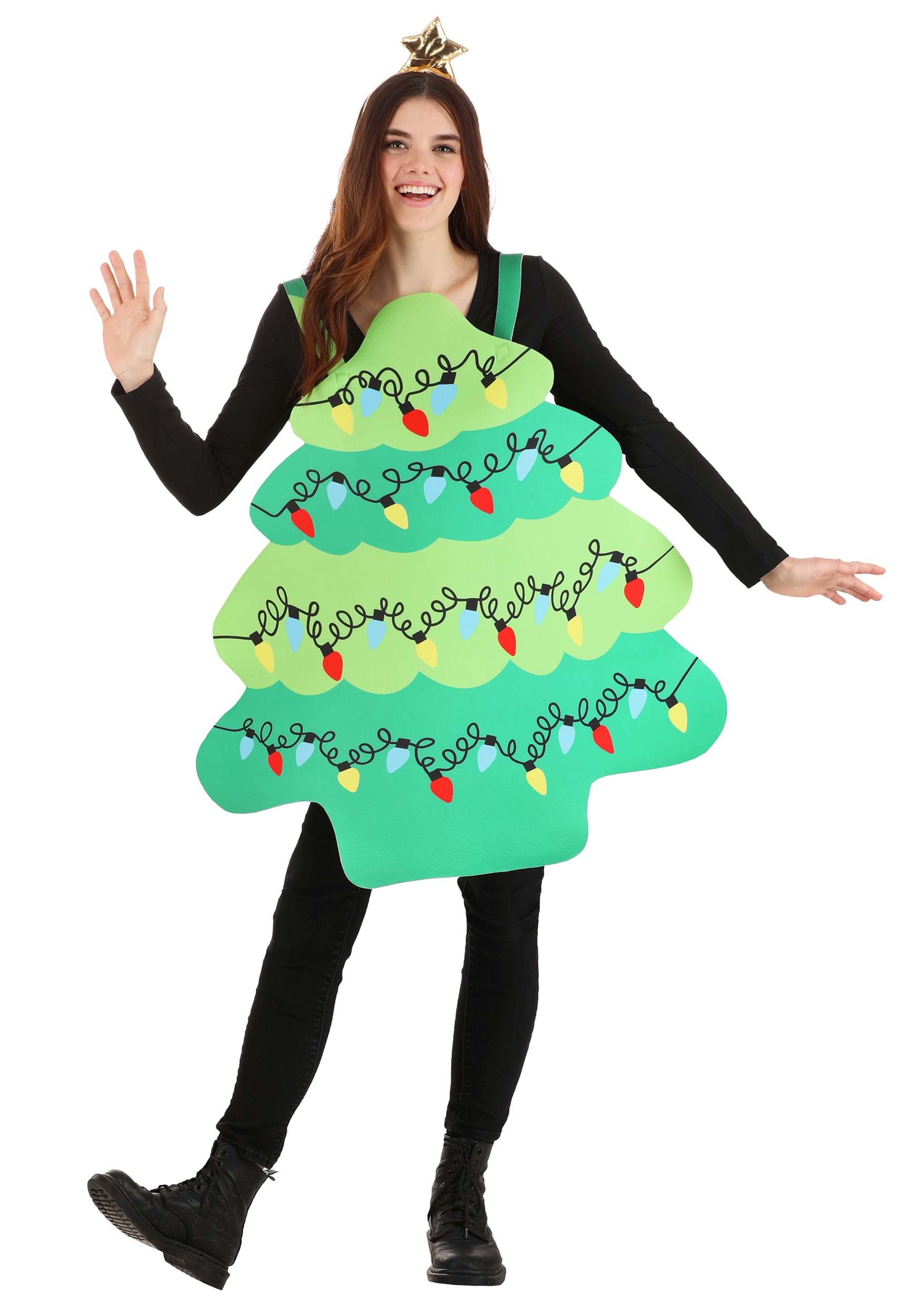 Adult Green Christmas Tree Costume