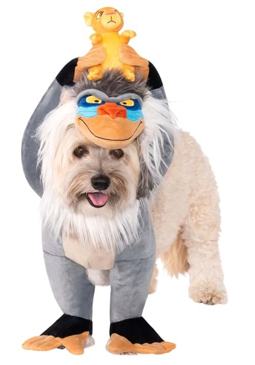 Lion King Rafiki and Simba Dog Costume