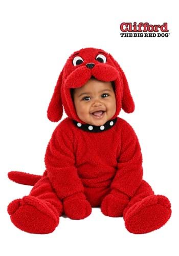 Infant Clifford the Big Red Dog Costume New Main