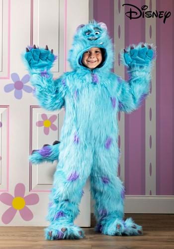 Kid's Hooded Monsters Inc Sulley Costume