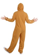 Adult Gingerbread Man Onesie Costume Alt 3