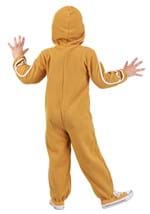 Gingerbread Man Onesie Costume for Toddlers Alt 1