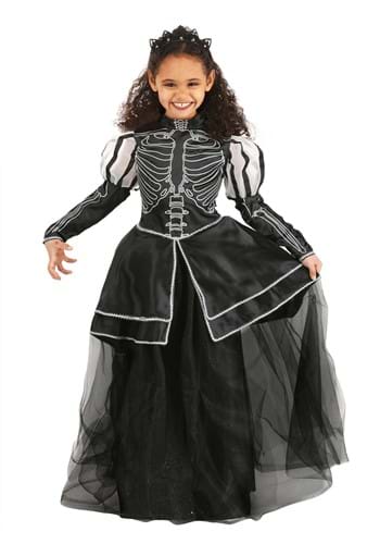 Kid's Skeleton Princess Costume