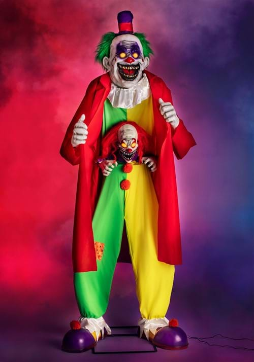 Scary Surprise Clown Decoration-2-0