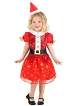 Girls Christmas Santa Toddler Costume Dress