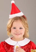 Girls Christmas Santa Toddler Costume Dress Alt 2