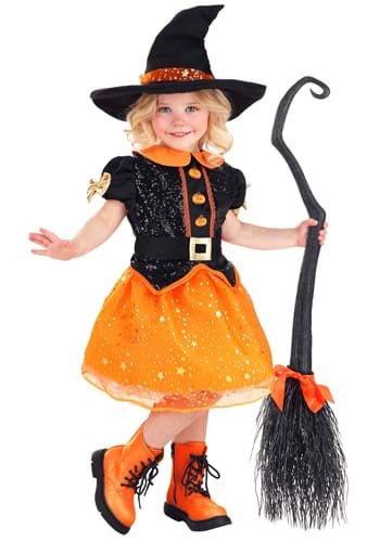 Toddler Pumpkin Patch Witch Costume