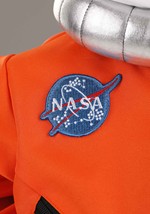 Toddler Orange Astronaut Jumpsuit Costume Alt 2