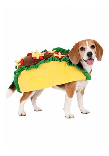 Tasty Taco Dog Costume upd