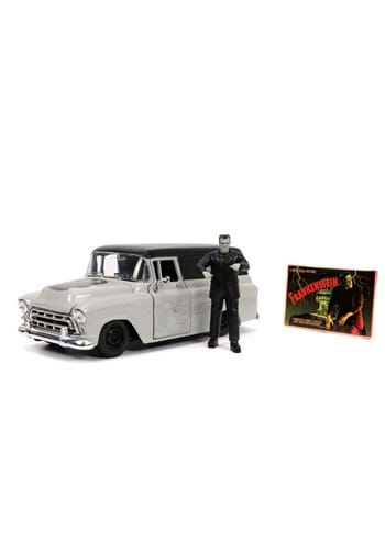 1957 Chevy Suburban Delivery Van with Frankenstein