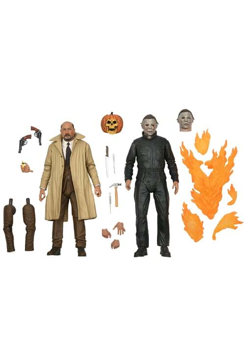 Halloween 2 Ultimate 2 Pack Michael Myers Loomis