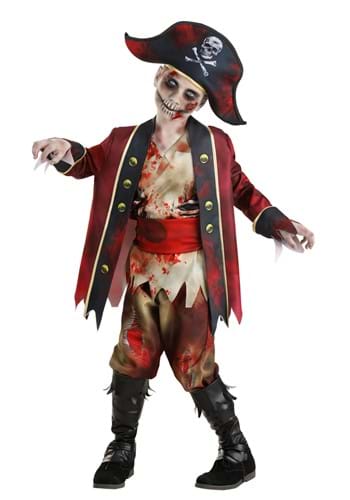 Kids Zombie Pirate Costume