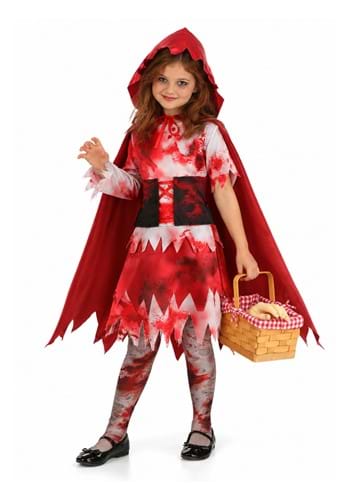 Red Riding Hood Zombie Girls Costume New Main