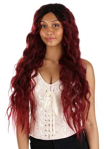 Black and Red Long Wavy Wig