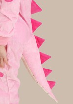 Toddler Pink Dinosaur Onesie Alt 2