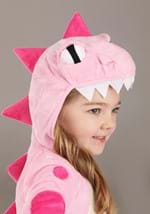Girls Pink Dinosaur Onesie Toddler Costume Alt 2