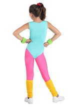 Totally 80s Workout Costume for Girls Alt 4
