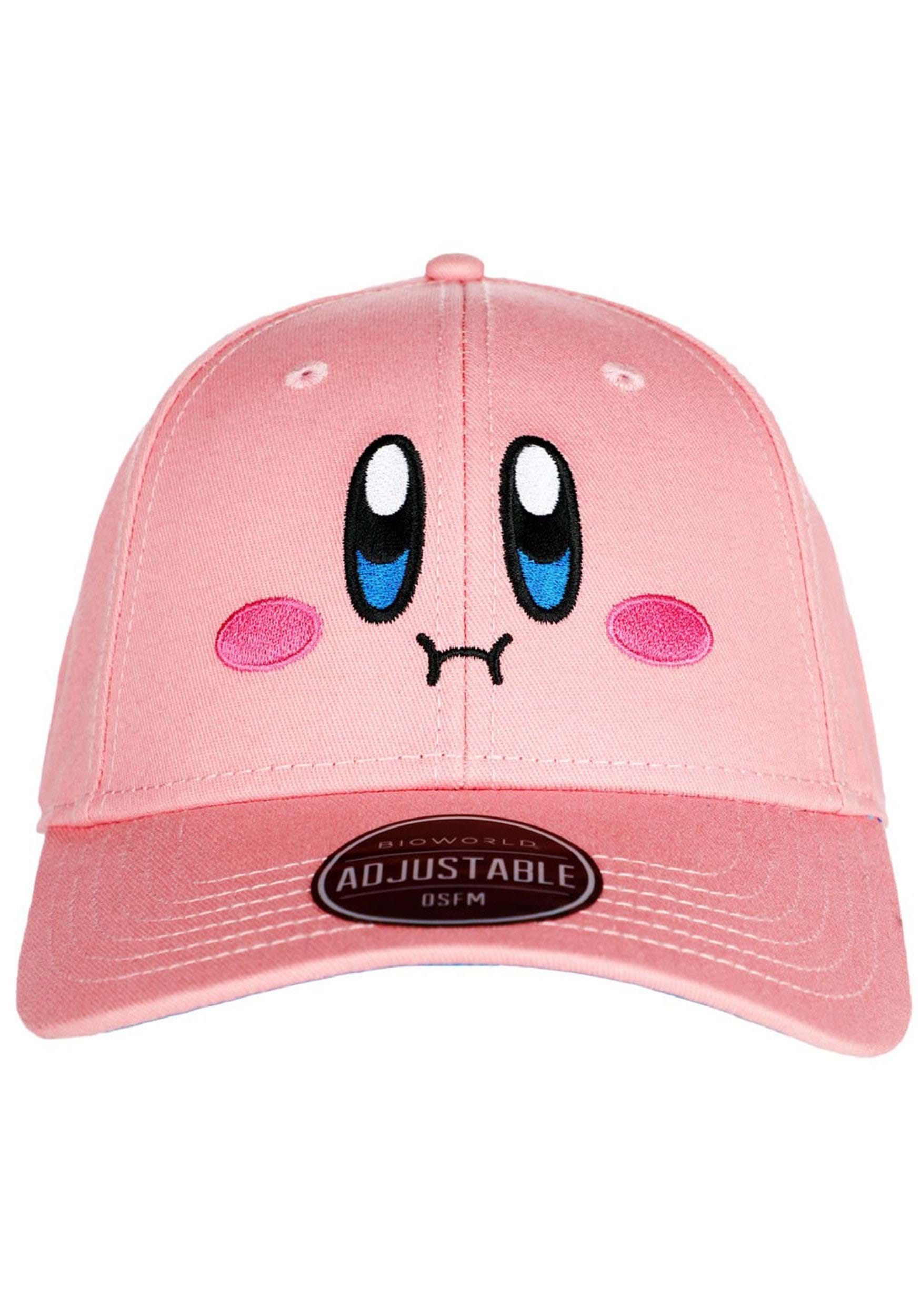 Kirby - Big Face Embroidered Hat