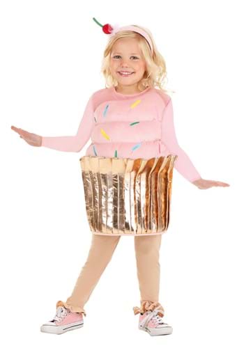 Girls Pink Cupcake Toddler Costume