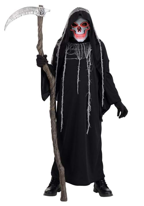 Kid's Glowing Reaper Costume