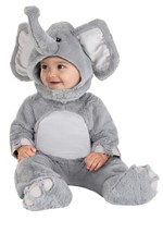 Infant Adorable Elephant Costume Alt 2