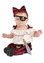 Infant Swashbuckler Pirate Costume Alt 2