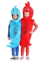 Dr. Seuss Toddler Blue Fish Costume Alt 1